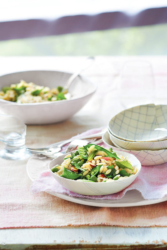 Grace's Favorite Spring Pea Orzo Salad Recipe