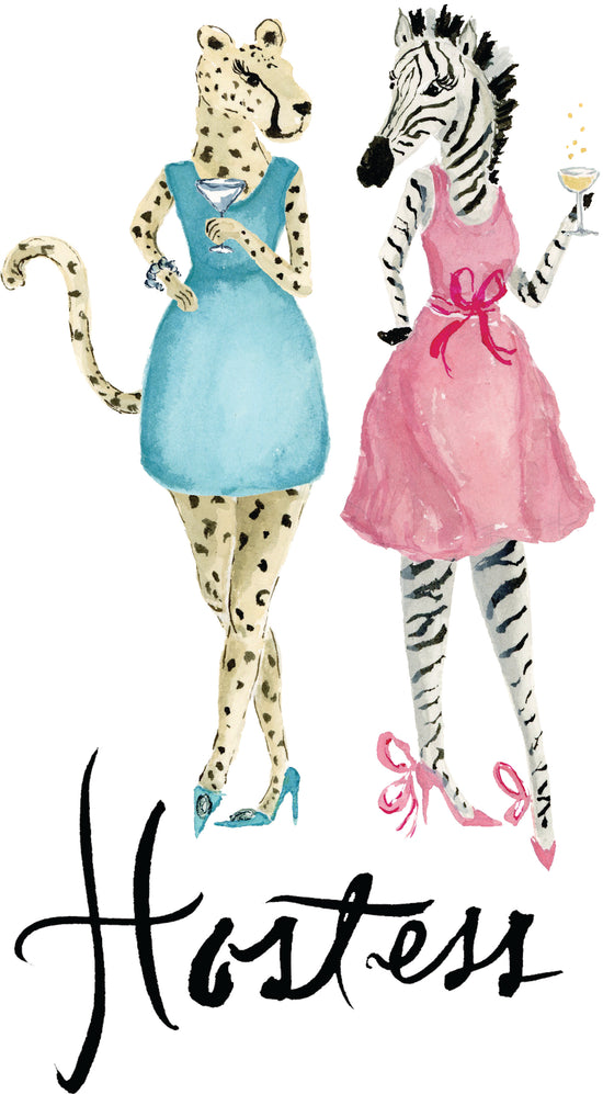 Hostess Logo Cheetah Zebra