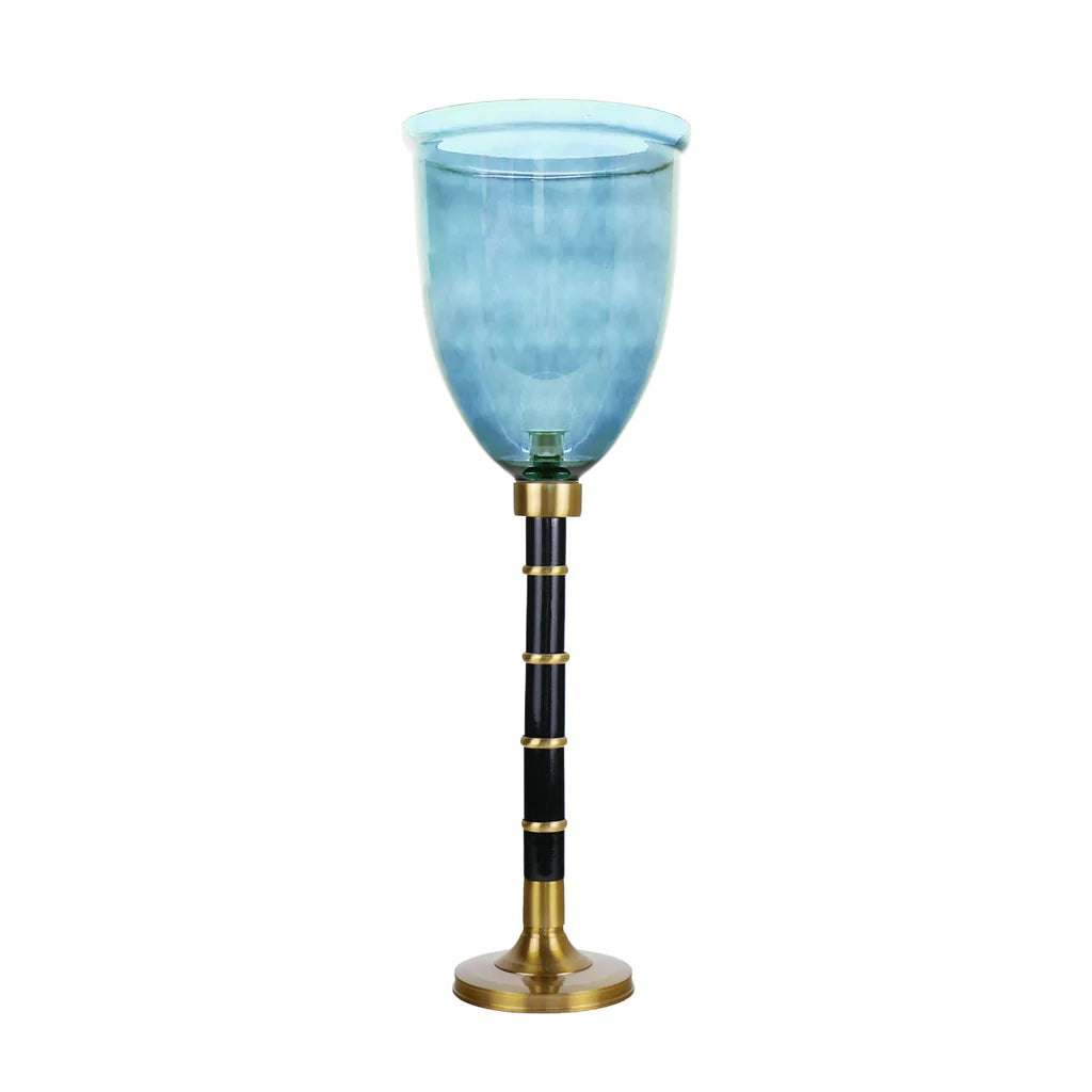 Elizabeth Glass Hurricane, Turquoise