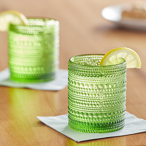 Set of 6 Parisian Water Glasses, Fern