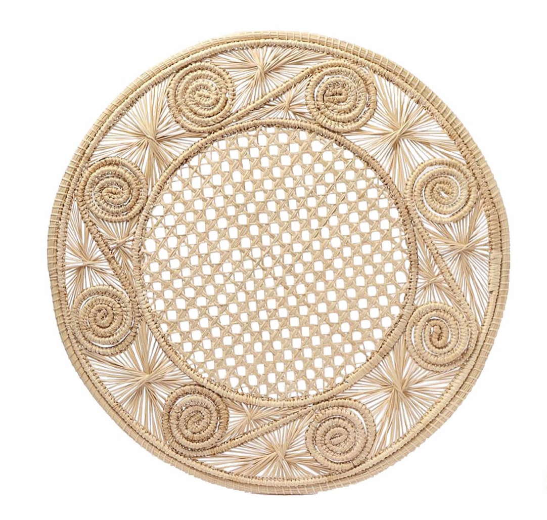 Caracol Raffia Placemat