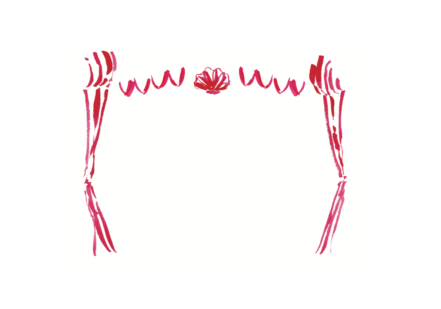 Beach Tent Place Card Set