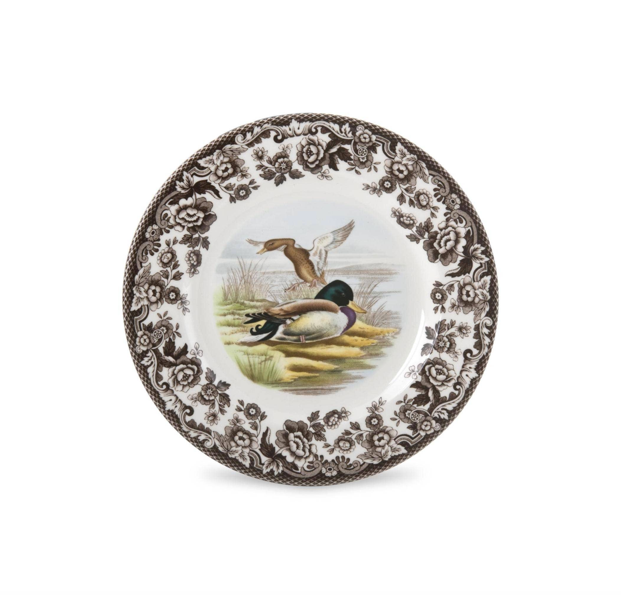 Woodland Dinner Plate, Mallard