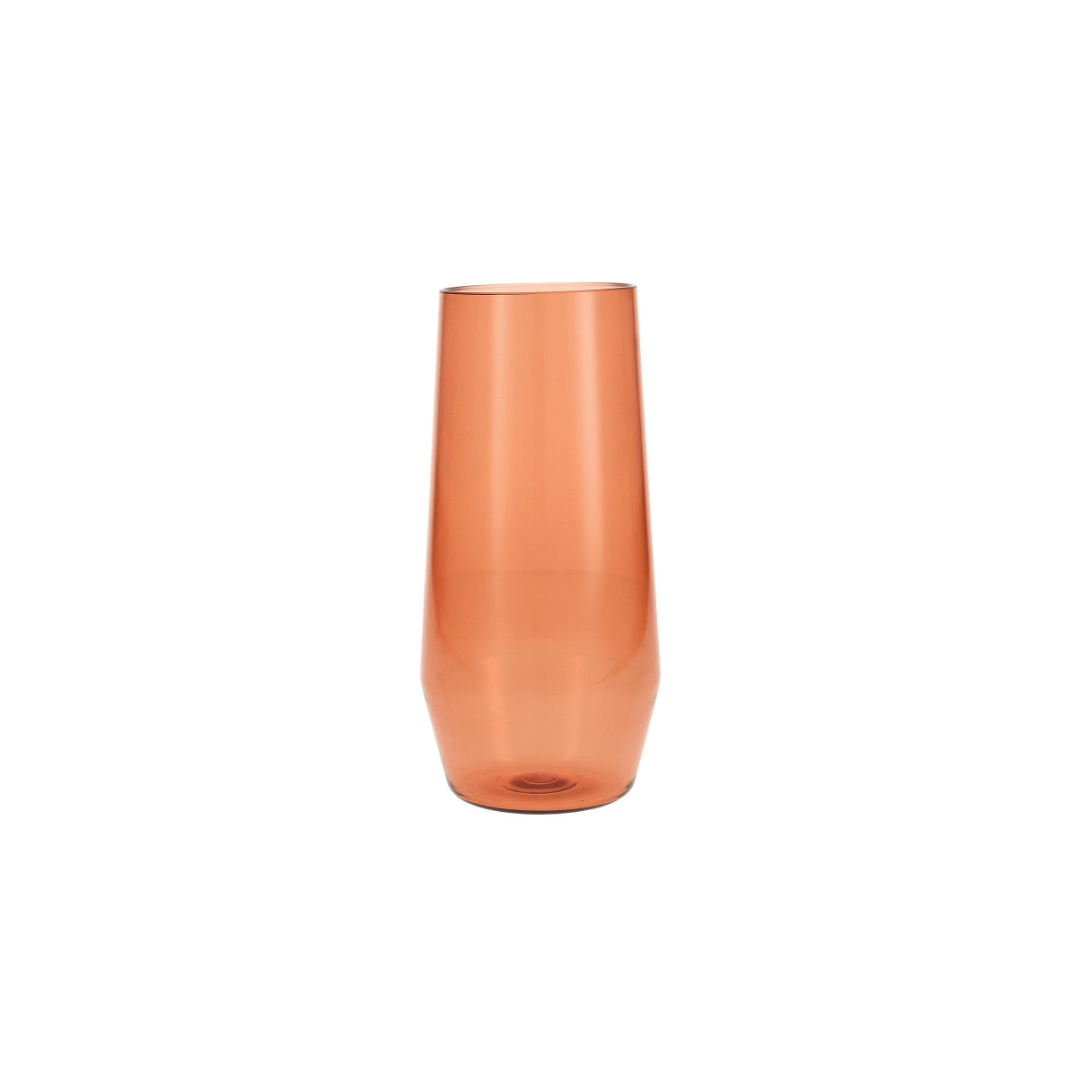 Sole Acrylic Tea Glass Orange
