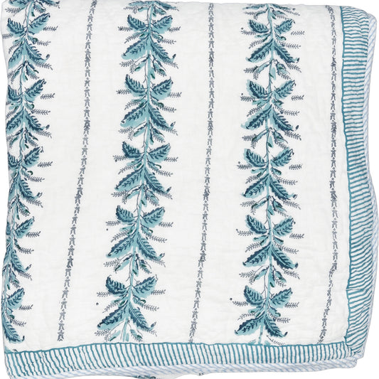 Climbing Fern Quilt, Pool