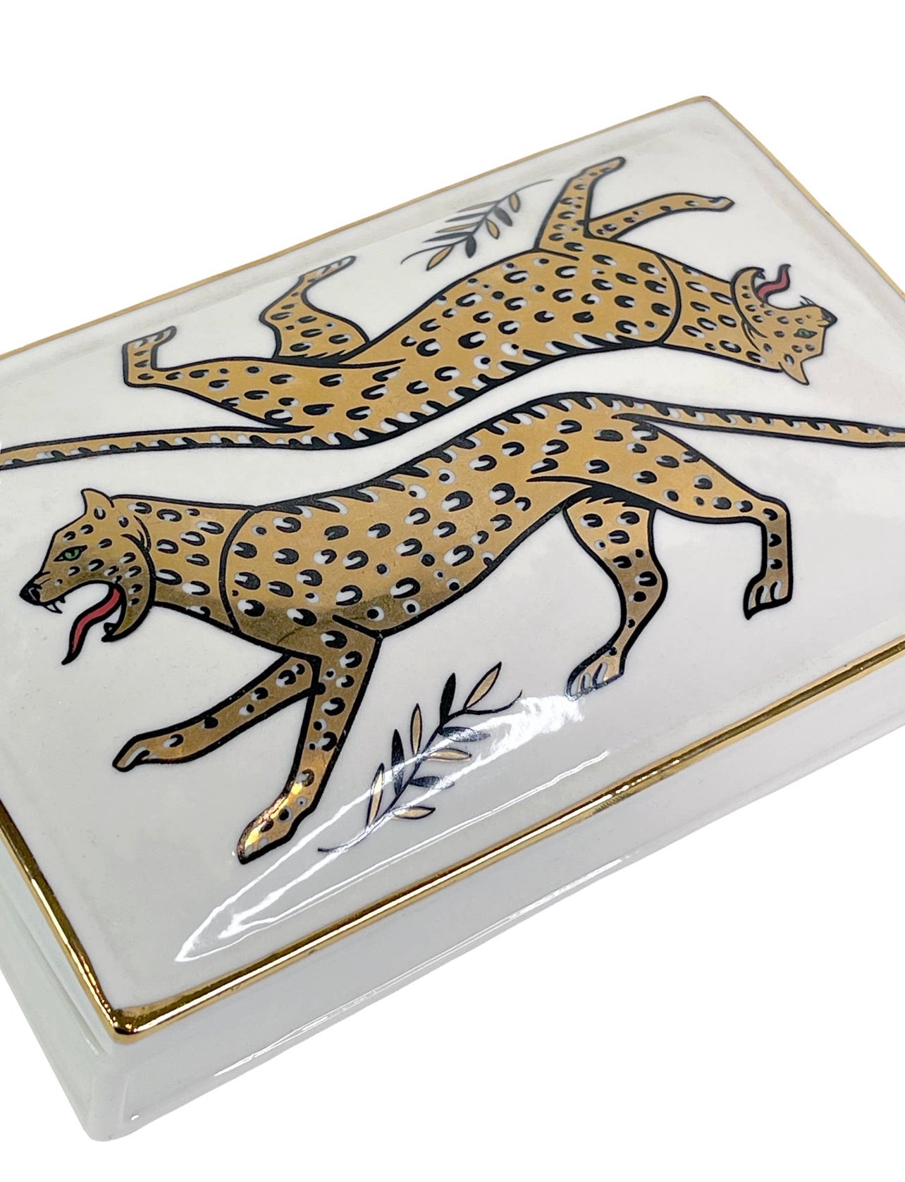 Leopard Trinket Box