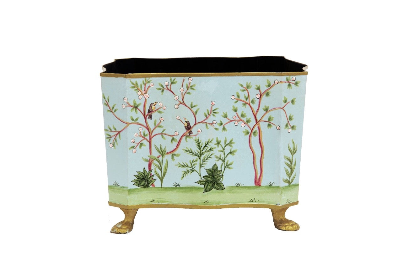 Toucan Jungle Painted Cachepot