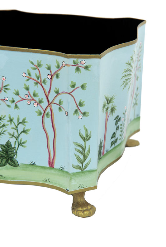 Toucan Jungle Painted Cachepot