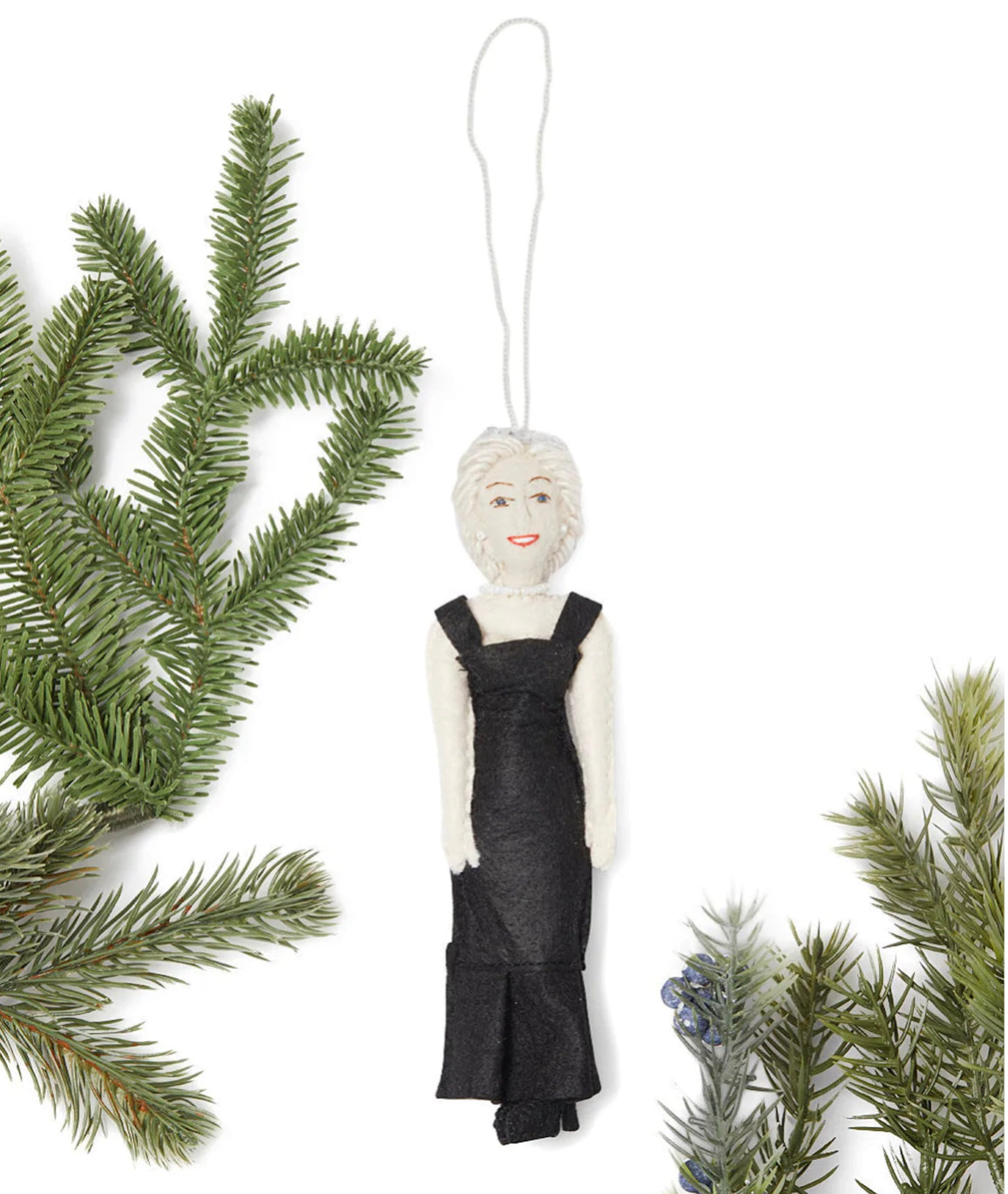 Princess Diana Felt Ornament