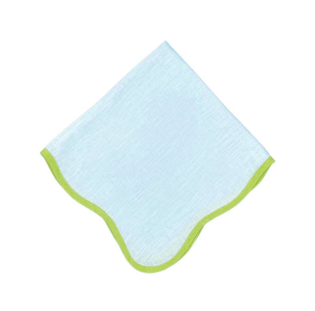 Set of 4 Wave Napkin, Blue Green