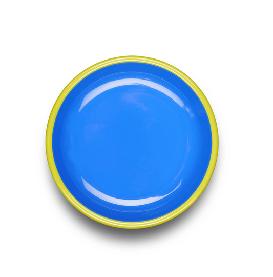 Electric Blue Colorama Dinner Plate