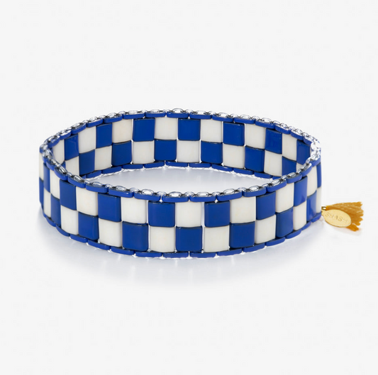 Mosaic Bracelet, Blue