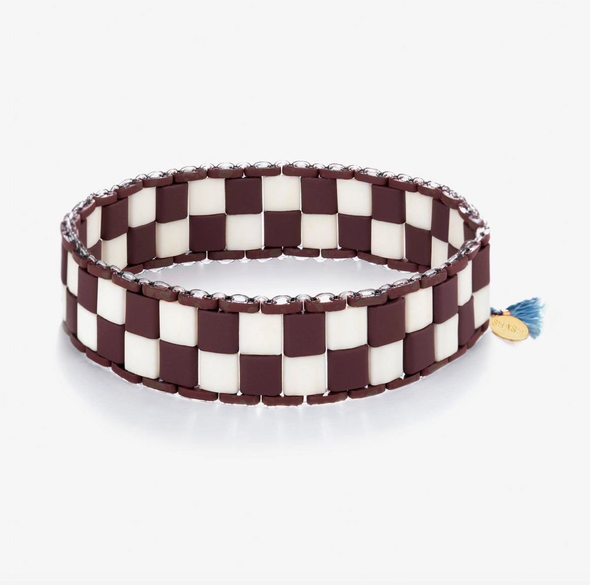 Mosaic Bracelet, Brown