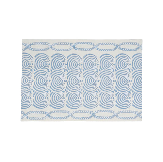 Scallop Shells Placemats, Set of 6