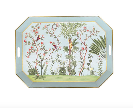 Toucan Jungle Painted Tray