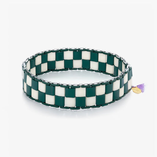 Mosaic Bracelet, Emerald
