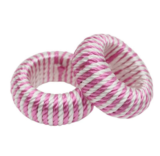 Cord Napkin Ring, Pink