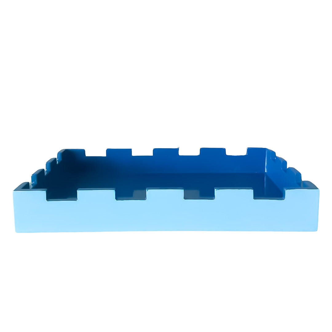 Small Lacquered Step Tray,  Cadet