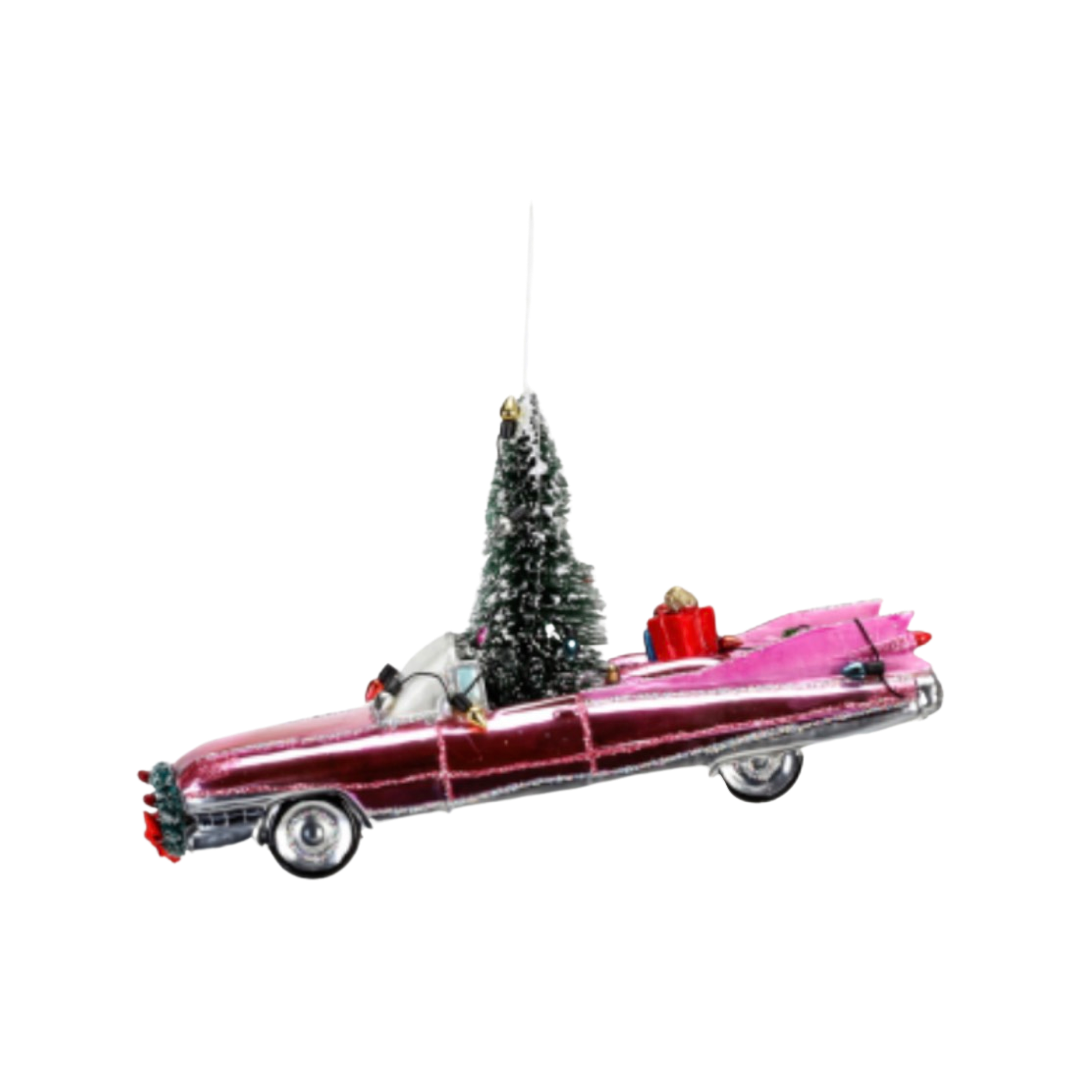 Pink Caddy Ornament