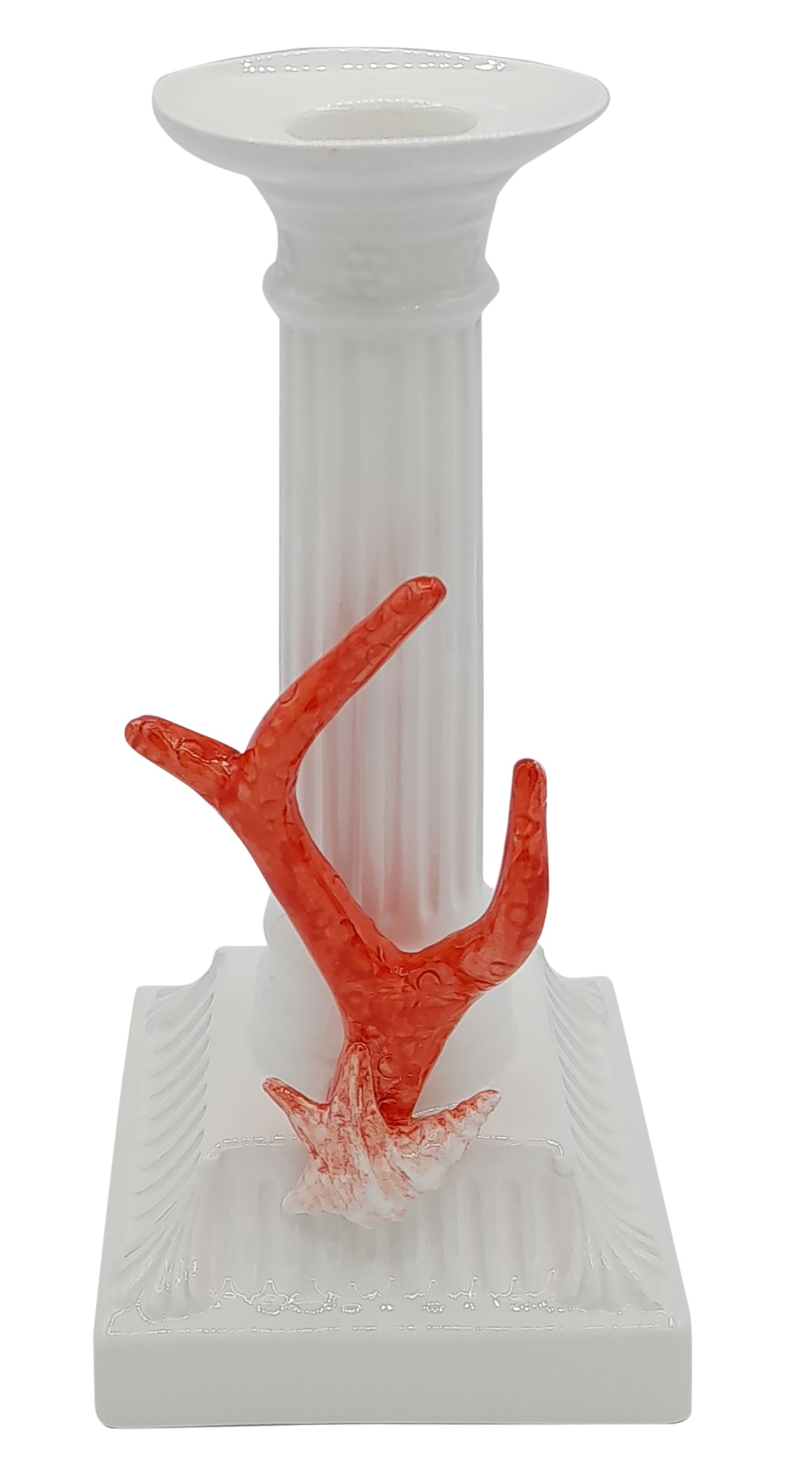 Coral Column Candlestick